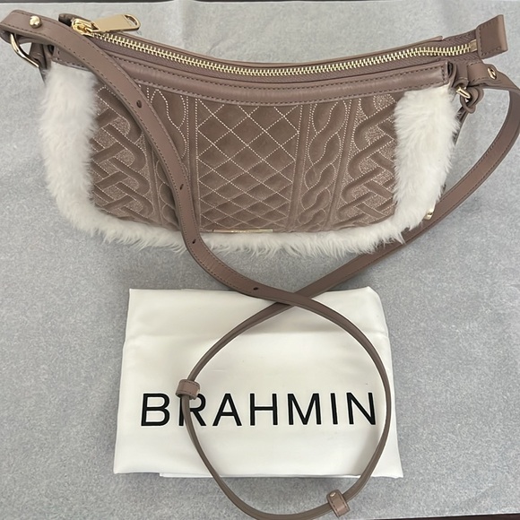 BRAHMIN Shayna Shetland Quilted Leather Crossbody - Picture 2 of 16